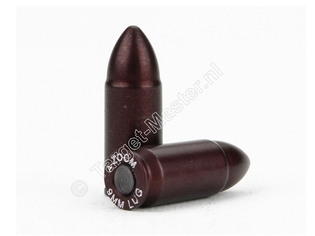 A-Zoom SNAP-CAPS 9mm Luger Safety Training Rounds package of 5
